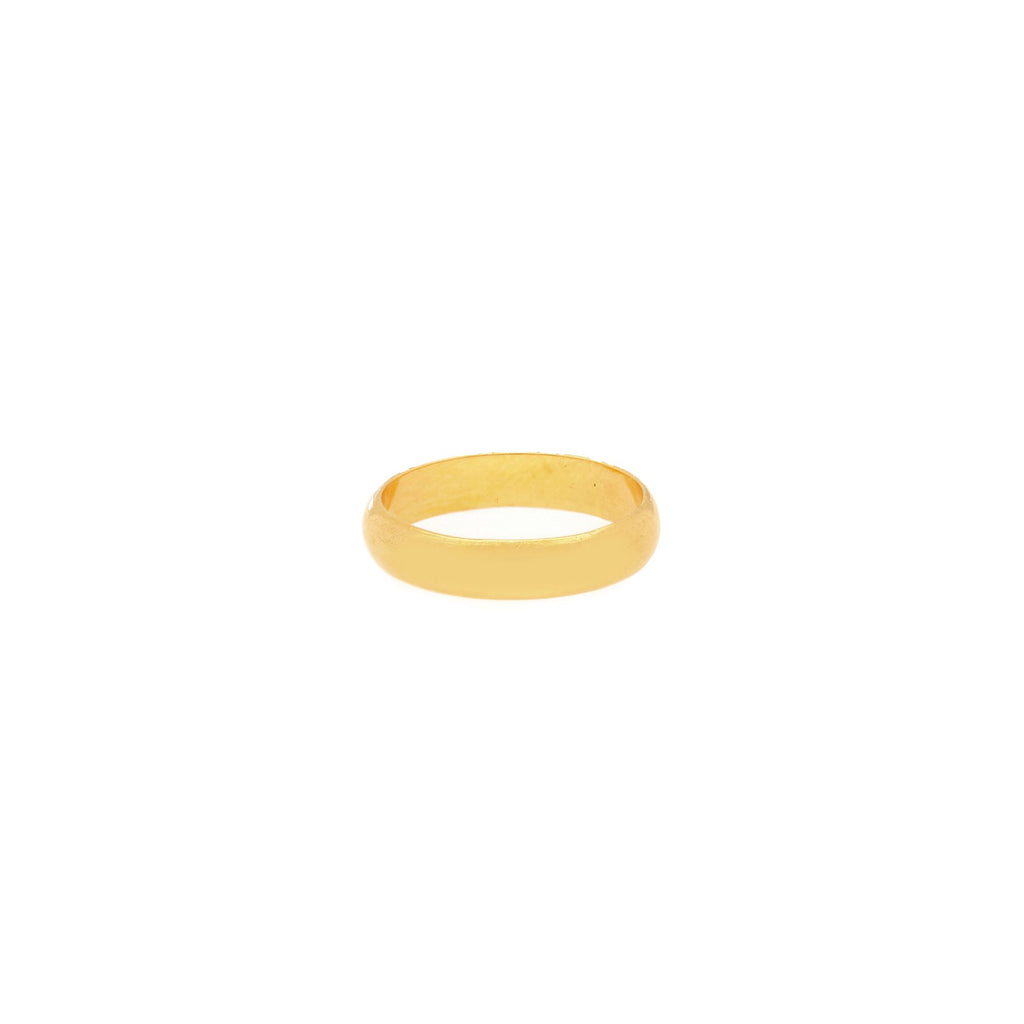 22K Yellow Gold Stackable Band, Size 6.5 |
Explore the many ways to wear this polished, stackable 22K yellow gold band, suitable for both...