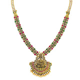 22K Yellow Antique Gold Laxmi Necklace W/ Emeralds, Rubies, Pearls & Beaded Adjustable Drawstring Closure | 



Discover the endless options of beauty and design with exquisite gold designs that fuses the ...