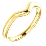 14K Yellow 6mm Oval Engagement Ring 122177:556:P MB | 