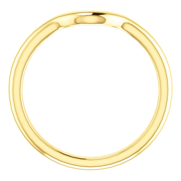 14K Yellow 6mm Oval Engagement Ring 122177:556:P MB | 