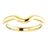 14K Yellow 6mm Oval Engagement Ring 122177:556:P MB | 