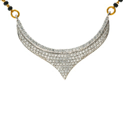18K Multi-Tone Gold & Diamond Mayra Mangalsutra Necklace