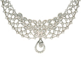 18K White Gold & Diamond Oishi Mangalsutra Necklace | 
Symbolize your new union with this beautiful mangalsutra necklace! The modern design and elegant...