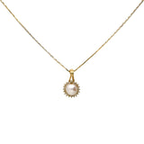 18K Gold, Diamond, & Pearl Pendant Set | 
The 18K Gold, Diamond, & Pearl Pendant Set is just what you need for your most special occas...