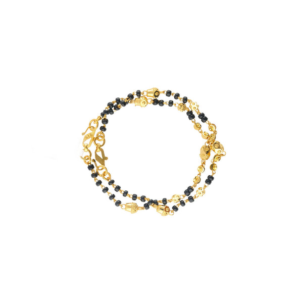 22K Yellow Gold Parker Beaded Baby Bracelet | 
Celebrate your heritage and culture with the gorgeous 22K Yellow Gold Parker Baby Bracelets from...
