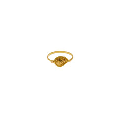 22K Yellow Gold Mango Baby Ring