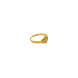 22K Yellow Gold Baby Ring W/ Curved Abstract Design | 


Enjoy the simplicity of radiant fine jewelry for kids such as this 22K yellow gold baby ring f...