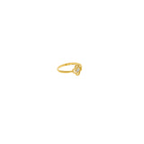 22K Multi Tone Gold Baby Ring W/ Diamond Cutting & Clover Design | 


Mix yellow and white gold to create a flawless look with pieces such as this 22K multi tone go...