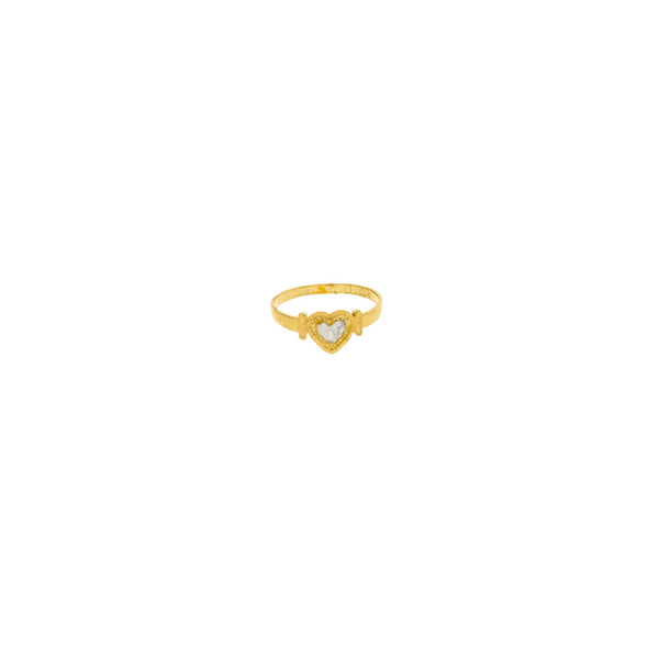 22K Multi Tone Gold Heart Baby Ring | 


Shop for timeless gift-worthy gold jewelry for your little one such as this special 22K multi ...