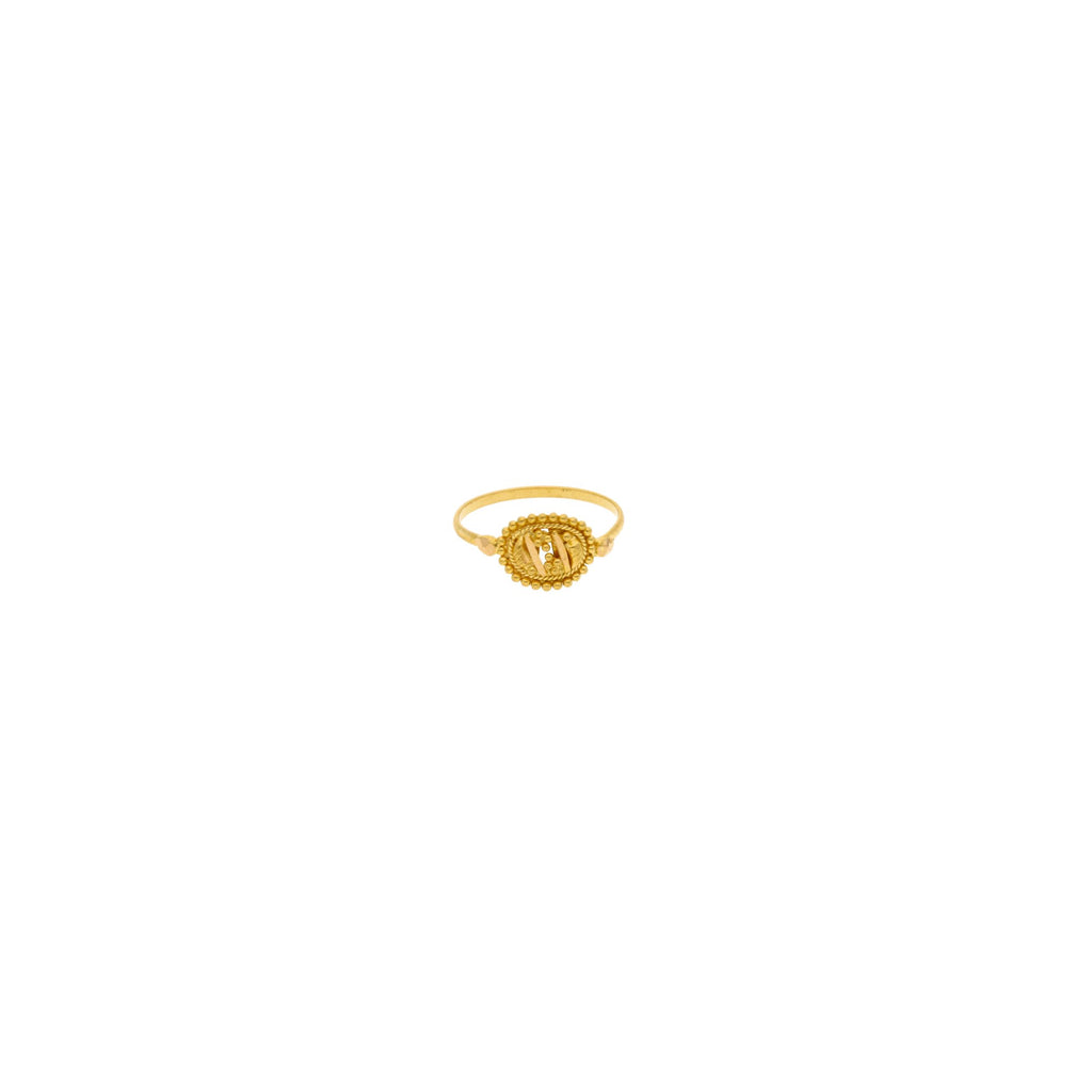 22K Yellow Gold Oval Baby Ring W/ Crossover Strips | 


Create unforgettable looks for your precious little ones with fine gold jewelry such as this 2...