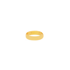An image of the 22K gold stackable ring from Virani Jewelers.