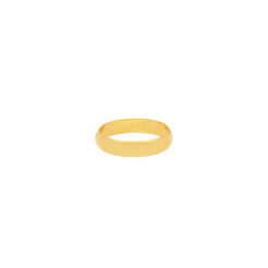 22K Yellow Gold Stackable Band, Size 6