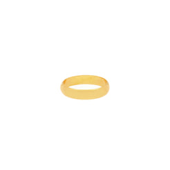 22K Yellow Gold Stackable Band, Size 6.5