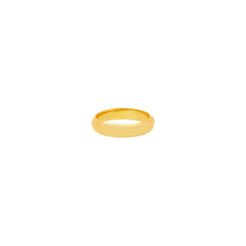 22K Yellow Gold Stackable Band, Size 8.5