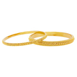 22K Yellow Gold Bangles Set of Eight W/ Thick & Thin Bangles, 88.8 Grams | 


Discover the many way to style this stackable set of eight radiant 22K yellow gold bangles fro...