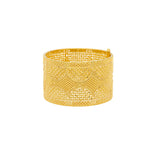 22K Yellow Gold Anya Bangle | The 22K Yellow Gold Anya Bangle from Virani Jewelers are truly unique. This exquisite gold bangle...