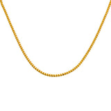 22K Yellow Gold Rope Chain, 20.1 gm | Up your style with the best in 22 karat jewelry by ordering this beautiful yellow gold rope chain...