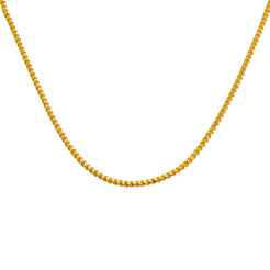 22K Yellow Gold Rope Chain, 20.1 gm