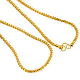 22K Yellow Gold Rope Chain, 20.1 gm | Up your style with the best in 22 karat jewelry by ordering this beautiful yellow gold rope chain...