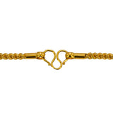 22K Yellow Gold Rope Chain, 20.1 gm | Up your style with the best in 22 karat jewelry by ordering this beautiful yellow gold rope chain...