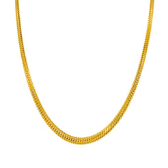 An image of the thick gold chain for men and women from Virani Jewelers.