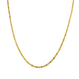 An image of the 22K gold Indian chain from Virani Jewelers. | Class up your wardrobe with a 22K gold chain from Virani Jewelers!

Features a shorter chain, mak...