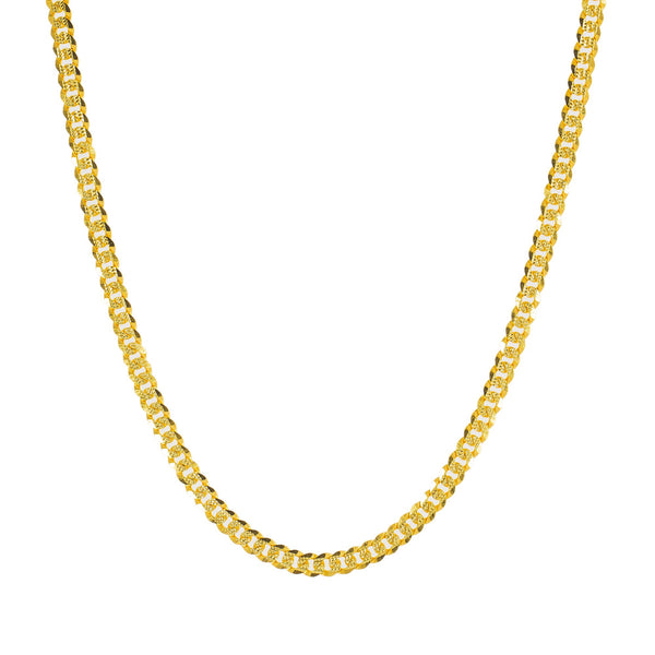 An image of the 22K gold chain Indian jewelry from Virani. | Spice up your wardrobe with a classic piece of Indian jewelry from Virani Jewelers!

Features a s...