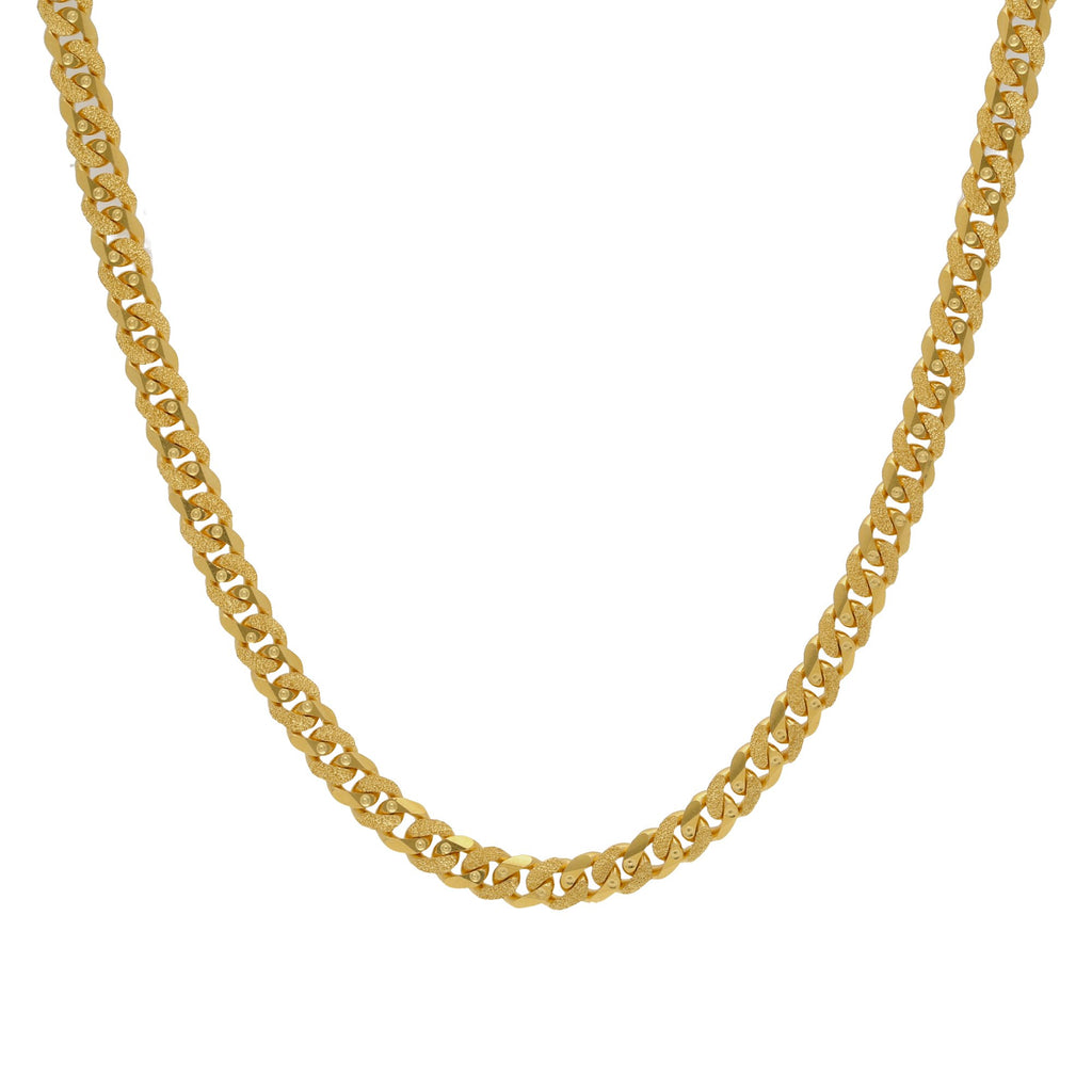22K Yellow Gold Cuban Chain, Length 24inches | 


A typical versatile gold chain that goes readily with ethnic as well as western apparels. Desi...