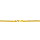 22K Yellow Gold Round Link Chain, 26.8 gm | Invest in the best 22K gold available with this yellow gold men’s chain from Virani Jewelers!Feat...