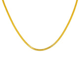 22K Yellow Gold Round Link Chain, 26.8 gm | Invest in the best 22K gold available with this yellow gold men’s chain from Virani Jewelers!Feat...