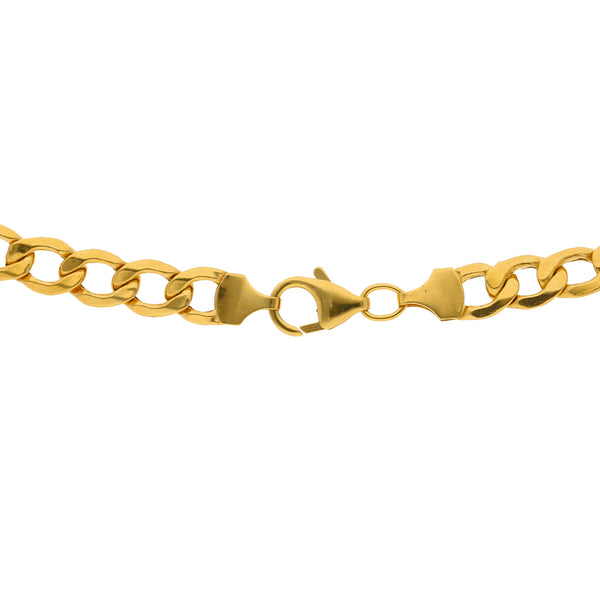 22K Yellow Gold Men's Cuban Link Chain, 27.3 Grams | 


Create a masculine chic look with the classic touch of this men's 22K yellow gold Cuban link c...