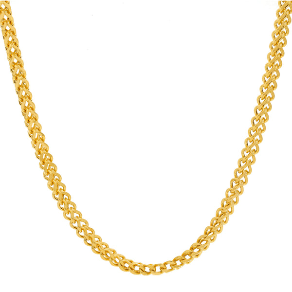 An image of the 22K double link chain from Virani Jewelers. | Take your attire to the next level with this Men’s Double Link Chain from Virani Jewelers!

Featu...