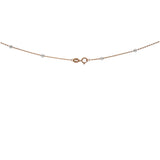 An image of the spring ring clasp closure on the 22K rose gold chain from Virani Jewelers. | Add simple luxury to your wardrobe with this gorgeous 22K gold chain from Virani Jewelers!

Desig...
