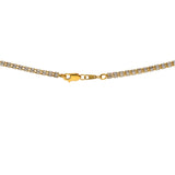 22K Multitone Gold Chain W. Length 18inches | 



22K Yellow Gold Chain W/Rounded Short Bead Link for ladies. This brilliant gold chain include...