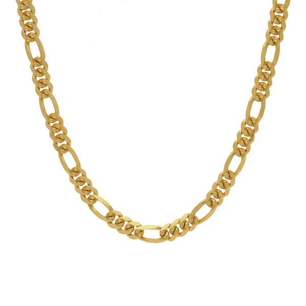 22K Yellow Gold Figaro Chain, Length 18inches | 


Fancy chain crafted to match your festive needs in gorgeous yellow gold in 22K purity exclusiv...