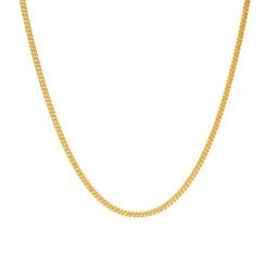 22K Yellow Gold Chain, Length 22inches
