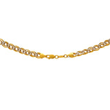 22K Yellow & White Gold Men's Linked Chain | 
Our 22K Yellow & White Gold Men's Linked Chain is the perfect chain to show off your sense o...