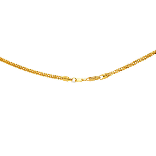 22K Yellow Gold Beaded Link Chain | 
The 22K Yellow Gold Beaded Link Chain from Virani Jewelers will add an air of sophistication to ...