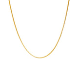 22K Yellow Gold Minimalist Chain | 
Bring an air of casual elegance to your outfits with the 22K Yellow Gold Minimalist Chain from V...