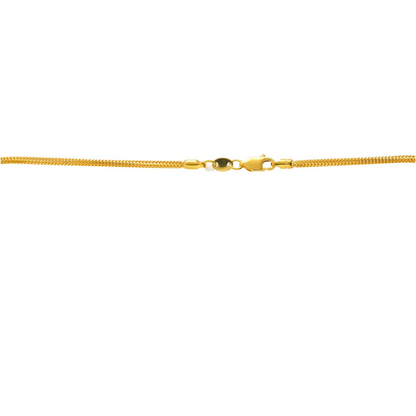 22K Yellow Gold Minimalist Chain | 
Bring an air of casual elegance to your outfits with the 22K Yellow Gold Minimalist Chain from V...