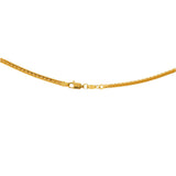 22K Yellow Gold Classic Bead Chain | 
The 22K Multi-Tone Gold Classic Bead Chain from Virani is the perfect gold chain or both everyda...