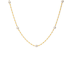 22K Yellow & White Gold Sophia Chain