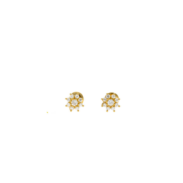 22K Gold Earrings W/ Cubic Zicronia | 



These simple ,subtle stud 22k Gold Cz Earrings each feature having 9 Cz (Cubic zirconia ) com...