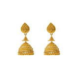 22K Yellow Gold Radiant Jhumki Earrings | 


Show off your cultural pride with a classic pair of indian gold Jhumki earrings! The 22K Yello...