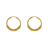 22K Yellow Gold Hoop Earrings W/ Spotted Gold Beads | 


Make a significant statement of luxury with unique fine jewelry pieces such as these 22K multi...