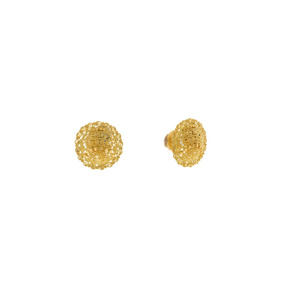 22K Yellow Gold Stud Earrings With Custom Designed, 4.7 grams | 


These elaborately intricate 22K yellow gold earrings sport a variety of designs in one look. I...