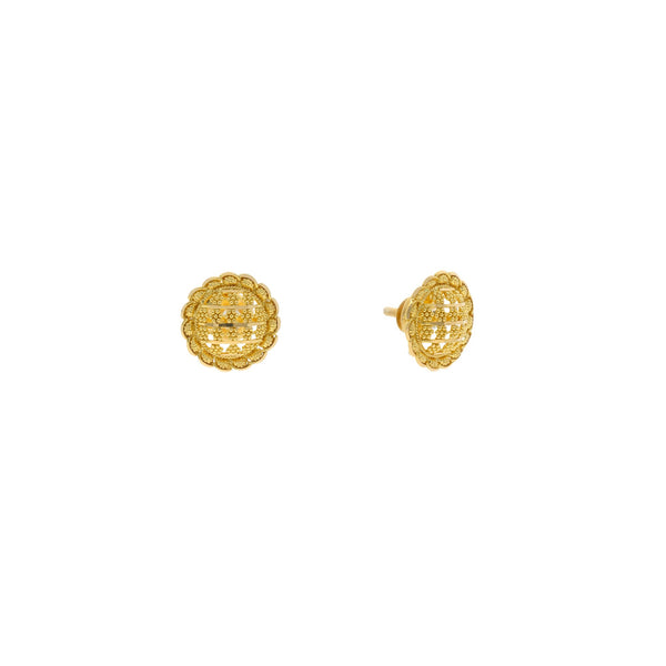 22K Yellow Gold Flower Shaped Stud Earrings, 4.7 grams | 


The pair of earrings that's probably been made more than any other jewellery! An intricate 22K...