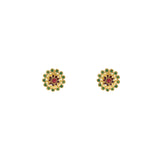 22K Yellow Gold Stud Earrings Finely Deatiled W/ Emerald & Rubies, 4.2 grams | 


This 22K yellow gold earrings with the fine design looks very aesthetic and appealing and is f...
