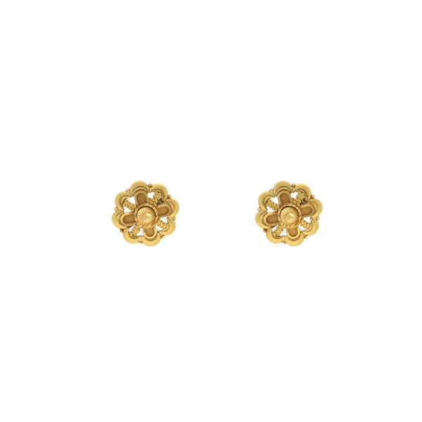 22K Yellow Gold Elegant and Long-Lasting Stud Earrings, 3.9 grams | 


Wear this stunning pair of elegant 22K yellow gold earrings that come in eye-catching manner w...