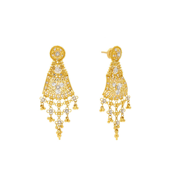 22K Multi-Tone Gold Arunima Earrings | 


The 22K Multi-Tone Gold Arunima Earrings from Virani are the perfect indian gold earrings to s...